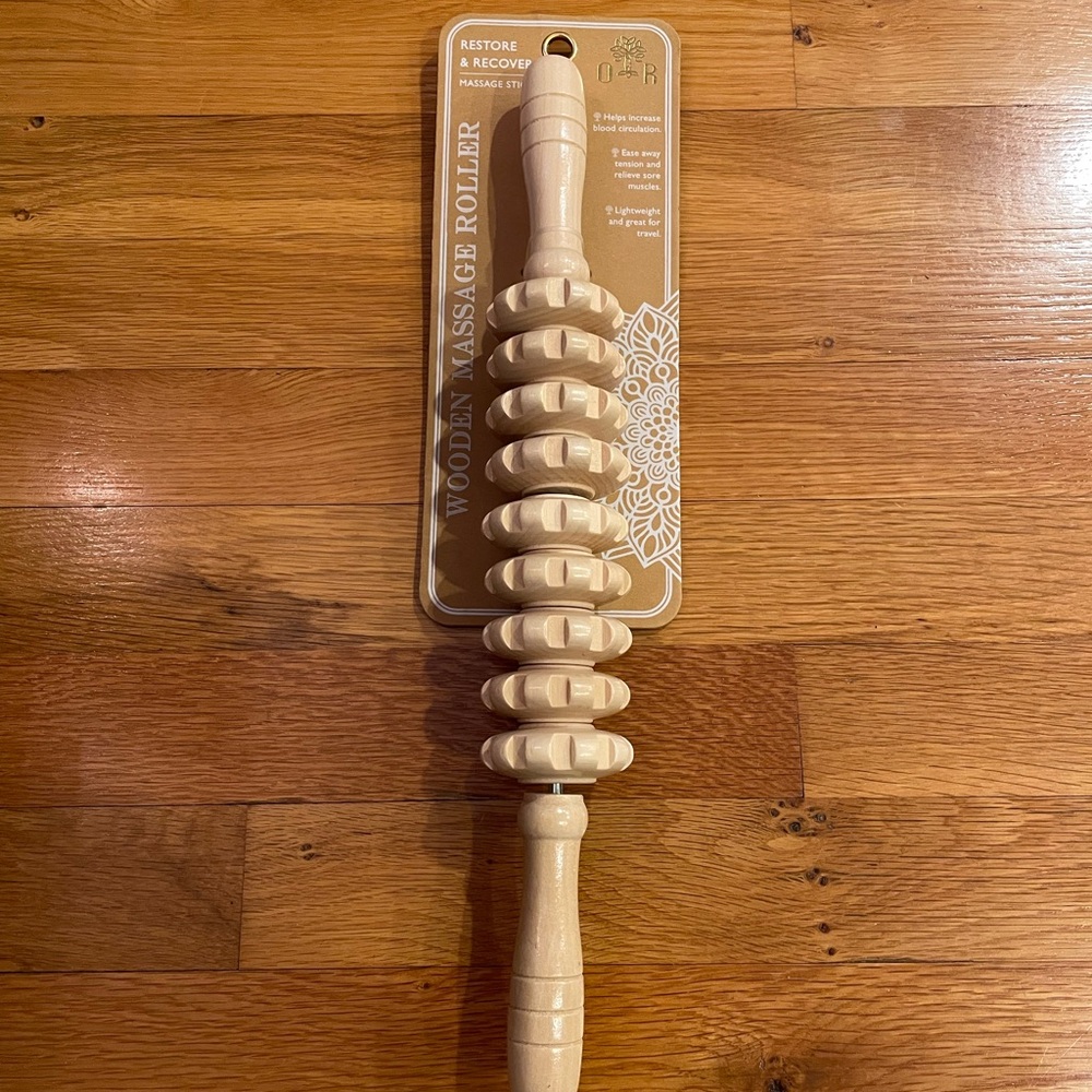 Brand New Wooden Massage Roller✨